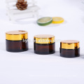 10g 20g 30g 50g cosmetic glass amber jar